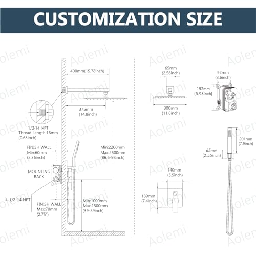 Smart Shower System Digital Control