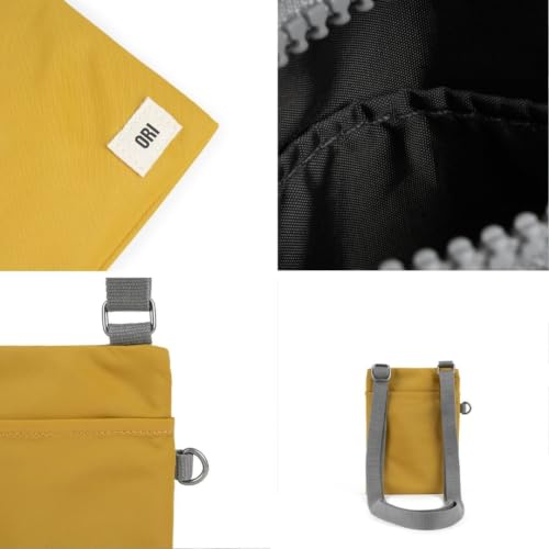 Image of ORI LONDON Crossbody Bag - Chunky Zip, Adjustable Strap, & Multi Pockets for Mobile Phones, Cards & More - Chelsea