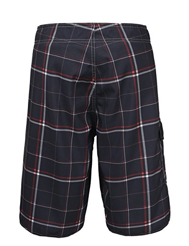 Nonwe JF1613900-36 Men'S Beachwear Quick Dry Plaid Pattern Swim Trunks thumb #2