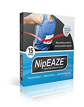 NipEaze - 30 Pairs - The Original Transparent Nip Protector - Nipple Chafing Prevention - Ultra-Marathon Running Gear