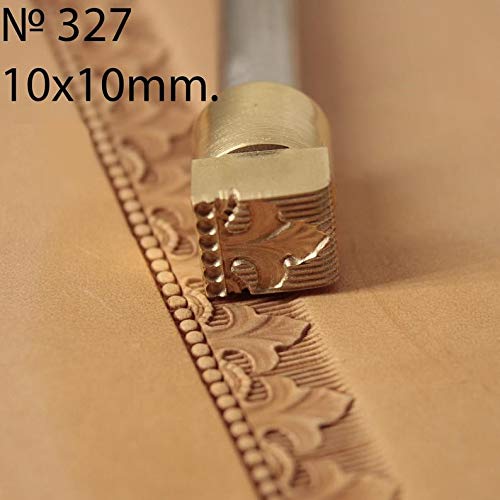 Leder Stempel Werkzeug Stanzwerkzeug Stanzwerkzeug Werkzeug Handwerk Sattel Messing #327 Cover