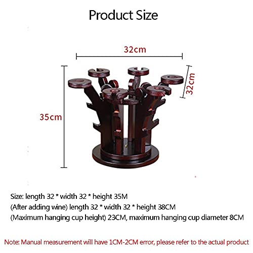 Soporte para botellas de vino de madera HYUWANGYU miniatura 3
