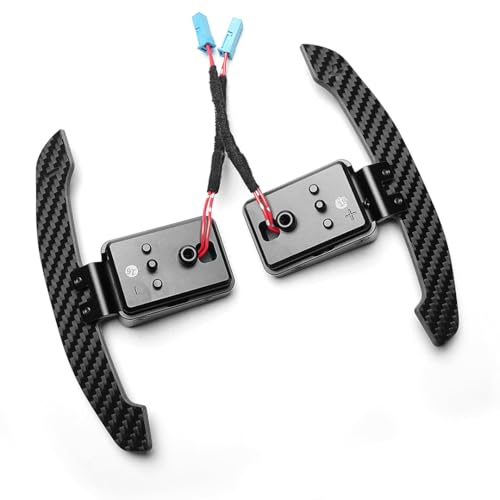 TDD Steering Wheel Magnetic Paddles Shifter Compatible with BMW 1 2 3 4 5 7 Series F80 F20 F22 F23 F45 F46 F30 G30 G38 G80 F80 F82 F83 F87 F90, Compatible with Mini F55/F56/F57/F60 and Supra A90 MK5