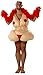 Folat 21952 Erwachsenenkostüm Nackte Frau für Herren, Unisex