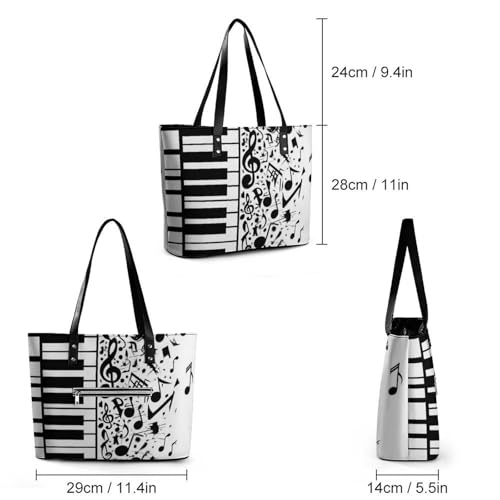Bolso Tote Grande para Mujer y Hombre con Cierre miniatura 4