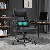 Office Chair High Back Executive Office Chair Lumbar Support Big and Tall Ergonomic with Padded Armr