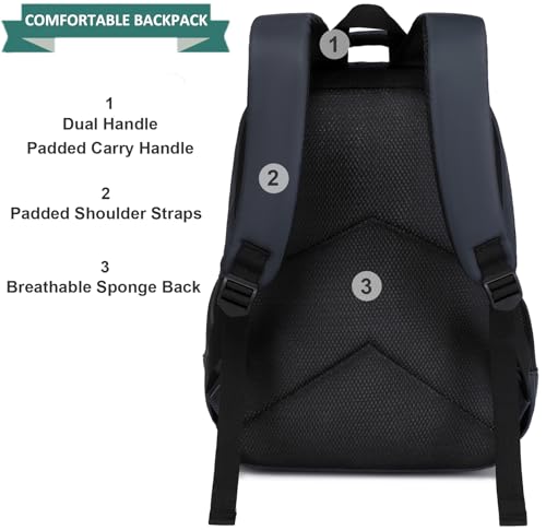 JIANYA Kids Backpack for School, Boys Gamer School Bag Travel Backpack for Elementary Kids Children, Red&Blue3