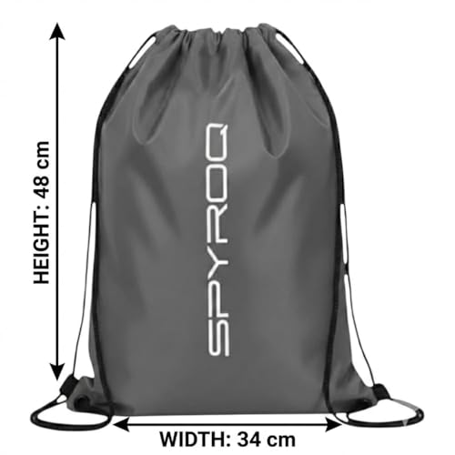 Image of Sports Drawstring Backpack For Boys & Girls | Lightweight Drawstring Gym Bag | For Swimming | Dori Bag For Exam, PaperBag | Drawstring Gym Bag For Men & Women | 18.5 inch x 13.5 inch 25Ltrs