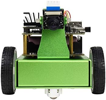 Waveshare JetBot 2GB AI Kit AI Based Smart by Jetson Nano 2GB Developer Kit(not Include) Accessory Pack Comes with ROS Nodes Code