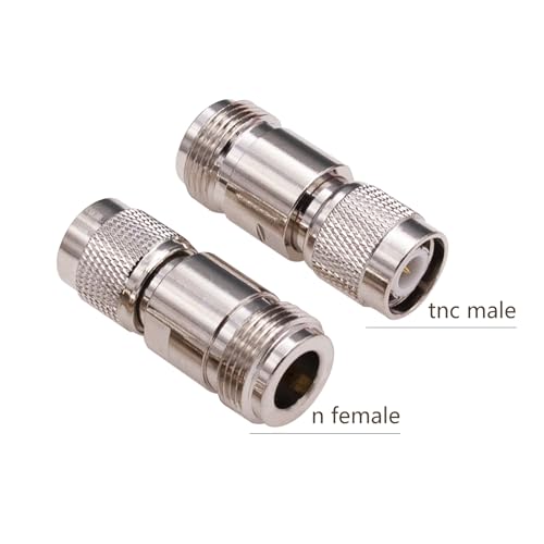 Adaptadores coaxiales TNC macho a N hembra x3 miniatura 3
