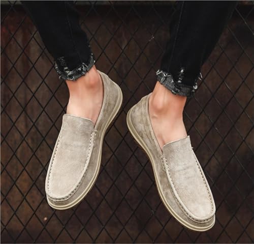 Mens Loafers Slip On Leather Dress Shoes for Business Casual Office Work Wedding Comfortable Loafers Non Slip Sole Lightweight Walking Shoes4