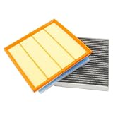 Engine & Cabin Air Filter Replace 20897358 13271190 Compatible with Cadillac SRX 2010 2011 2012