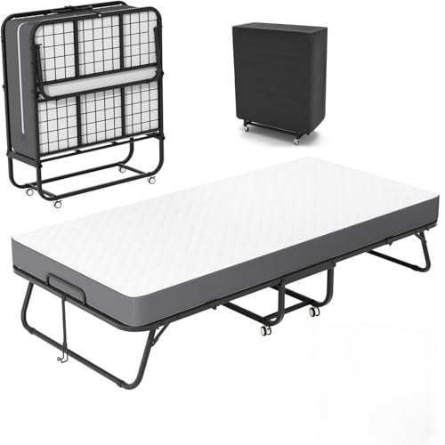 Pelnuies 75" x 38" Folding Beds Mattress for Adults,