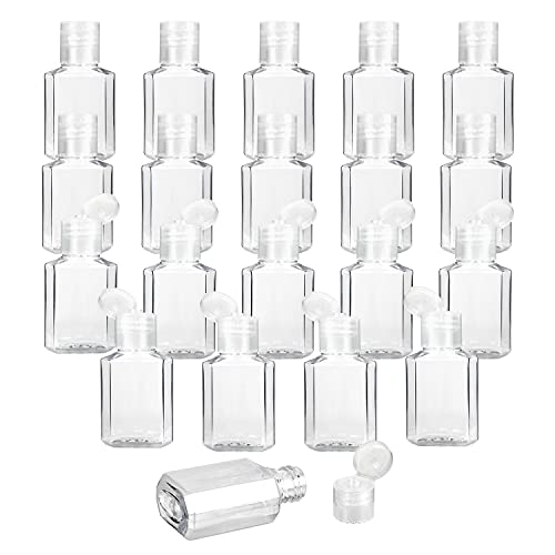 30 Pcs 1 oz Travel Bottles, Empty Hand Sanitizer Bottles, Portable, Refillable Containers for Business Trip
