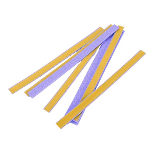 YUYTE 8Pcs Luggage Wheel Covers, Noise Reduction Silicone Protective Covers for Suitcases Spinner Wheel and Household Chairs (Purple)2