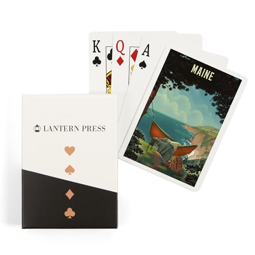 Lantern Press Baraja Poker 52 Cartas Talla Estándar