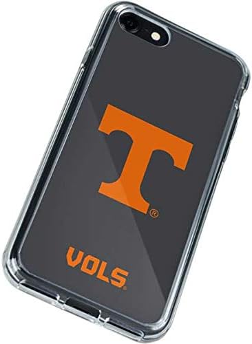 Skinit Clear Phone Case Compatible with iPhone SE (2nd & 3rd Gen) - Officially Licensed University of Tennessee-Knoxville T Logo Vols on Gray Design