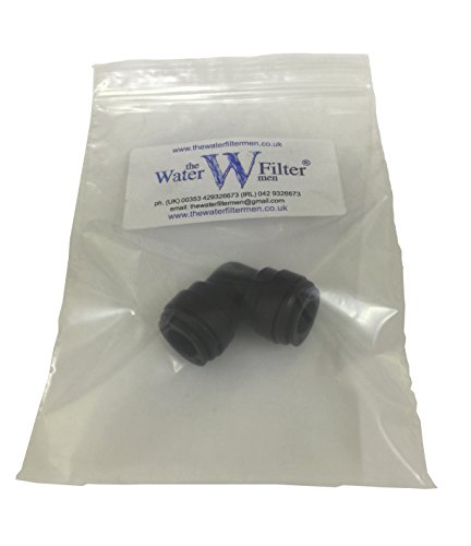 Raccord de tuyau de filtre à eau 8 mm 6 mm Adaptateur 8 mm 6 mm 1/4" 1/2" (coude 8 mm) Cover