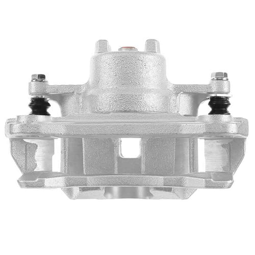 Image of Detroit Axle - 3.0L Front Left Brake Caliper for 2005 Chrysler Sebring | Dodge Stratus [Coupe] Disc Brake Caliper with Bracket Replacement Brake Caliper Assembly