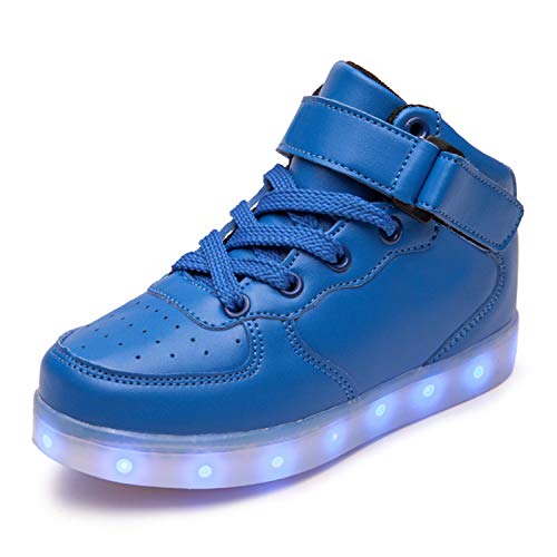 Chaussures De Sport Femme à LED Rechargeables USB - Baskets Lumineuses Tendance - Semelle Caoutchouc, Talon Plat 3 Cm - Pour Loisirs, Running Et Soirées