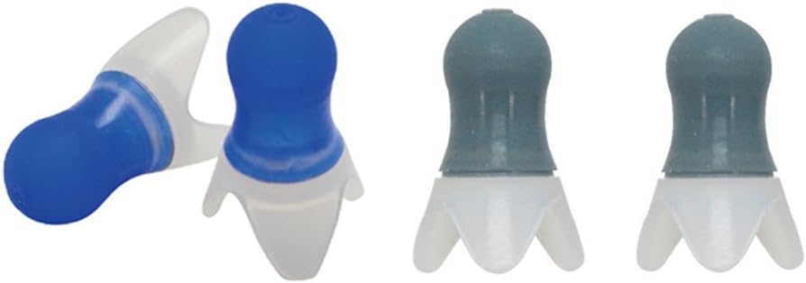 Pressure Reducing Ear Plugs Noise Reducing Earplugs Travel Accessory Silicone Hearing Protection Flight earplugs 2Pair(Adult)