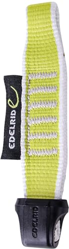EDELRID Nylon Express Sling 15/22mm II Eslinga exprés, Adultos Unisex, Oasis-Snow (813), 12 cm