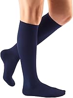 Vista 5 de Mediven Comfort - Medias de compresión altas hasta la rodilla para mujer, de 20 a 30 mmHg, puntera cerrada, semitransparentes, suaves