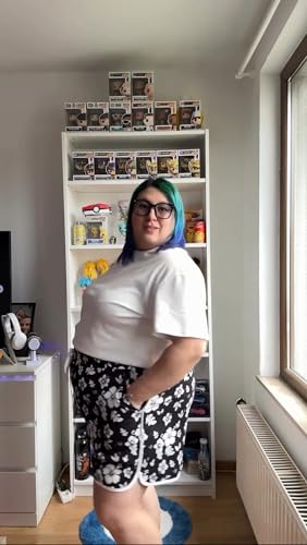 TIYOMI Plus Size Shorts for Women Drawstring Pants Elastic Waist Pocketed Summer Shorts XL-5XL2