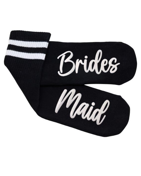 Image of Funky Junque Bride Crew Socks, Bachelorette Wedding Party Gift