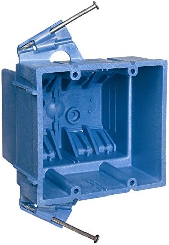 com Carlon BH235A Double Gang Wall Box Blue