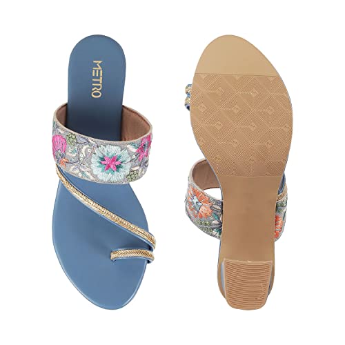 Image of Metro Women Fashion Heel Sandal (32-1745)