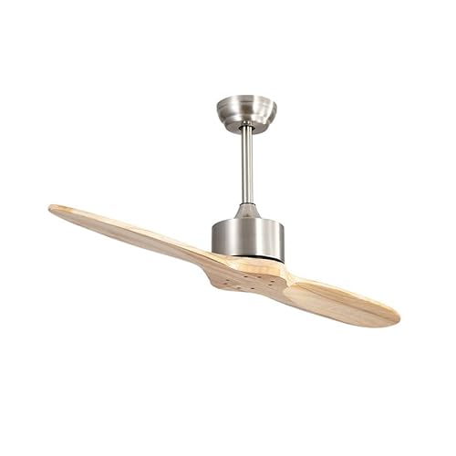 Eden pulse Ventilador DC con 2 Aspas, Acabado Niquel, Sin Luz, 5 Velocidades, Control Remoto y Temporizador - Ideal para Climatización y Confort en el Hogar. - imagen 2