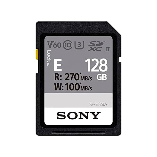 Sony 128GB E Series UHS-II Memory Card