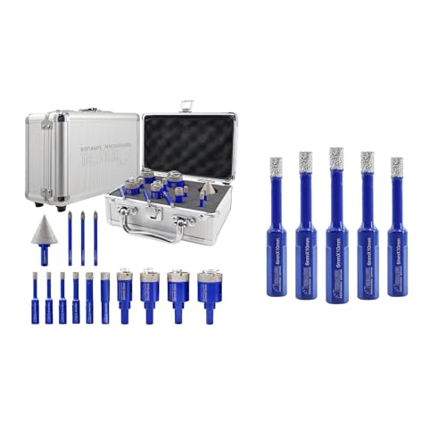 Kit de Brocas Diamante para Porcelanato y Mármol 14 Piezas miniatura 1