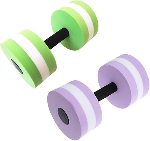 IMIKEYA Mancuernas de peso de 10 libras, accesorios de piscina para adultos, equipo de entrenamiento, ropa de gimnasio para hombres, mancuernas de