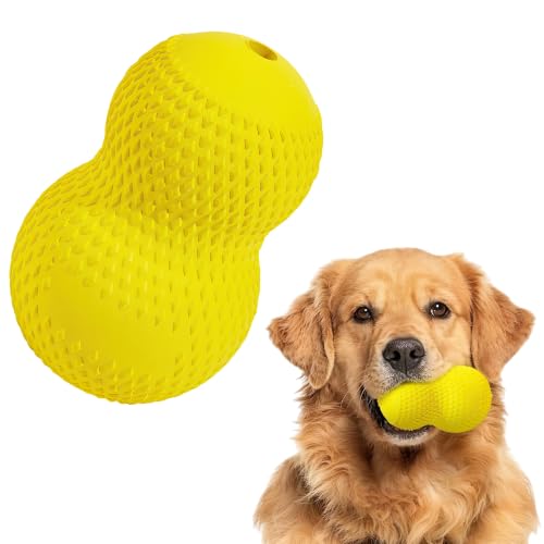 Image of Kimee Natural Rubber Dog Chew Toys Dog Toys for Aggressive Chewers Gourd