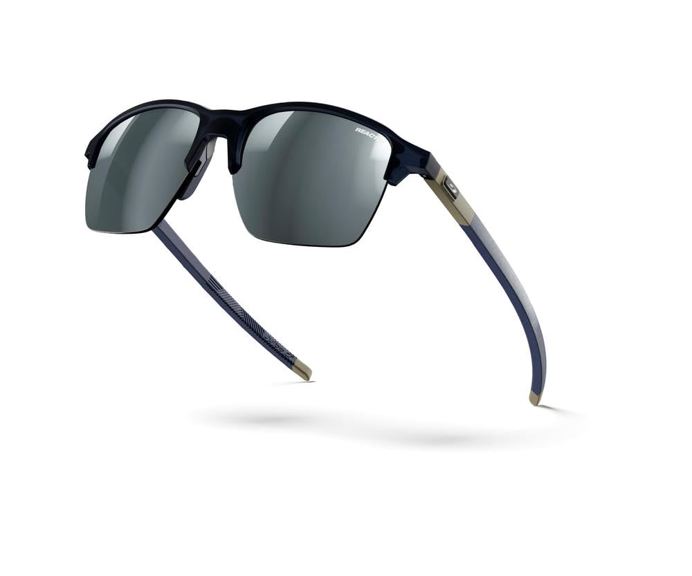 Julbo Okulary przeciwsłoneczne - CROSSLINE - Dorosły Mieszany - Niebieski/Beżowy - Fotochromowe 1-3