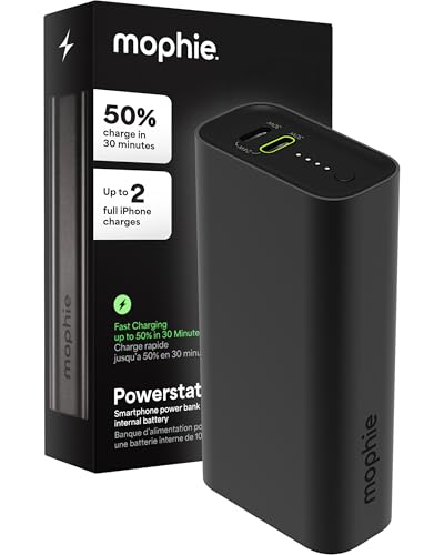 Mophie Powerstation 10,000mAh Power Bank (Gen 3) – Ultra-Fast USB...