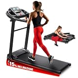 YM Tapis Roulant Salvaspazio 12 km/h, MARCHIO ITALIANO, Inclinazione, Pieghevole, Elettrico, Tappeto Corsa XL, Telaio Rinforzato, Display Porta Tablet, ASSISTENZA e GARANZIA ITALIA Your Move NEXT 1500