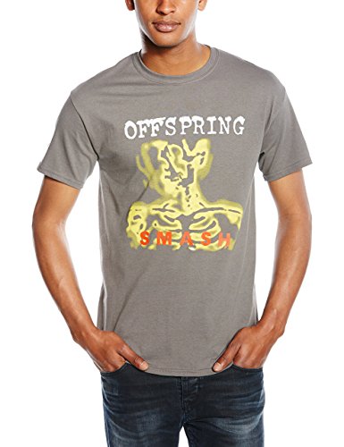 Offspring - Smash 20 - T-shirt Homme, Gris - Gris, Large