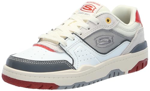 Skechers Skx-246 basket garçon noire en mesh respirant pour le sport