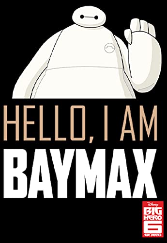 Pull à capuche Disney en polaire chaude sweat noir Baymax taille S - 2