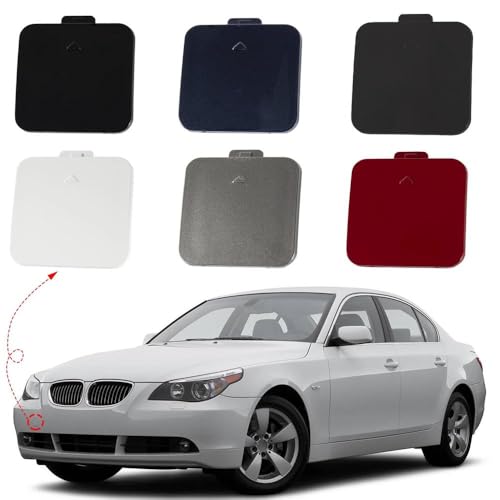 Cache de crochet de remorquage avant gris pour pare-chocs BMW E60 E61 2005 2006