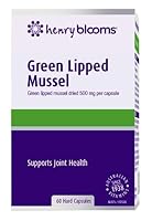 Henry Blooms 500mggreen Lipped Mussel with BioP 60 Capsules