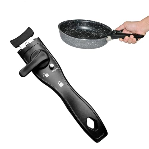 Manico Universale Rimovibile per Pentola - Maniglia in Bachelite di Ricambio - Accessori Impugnatura per Pentole da Cucina