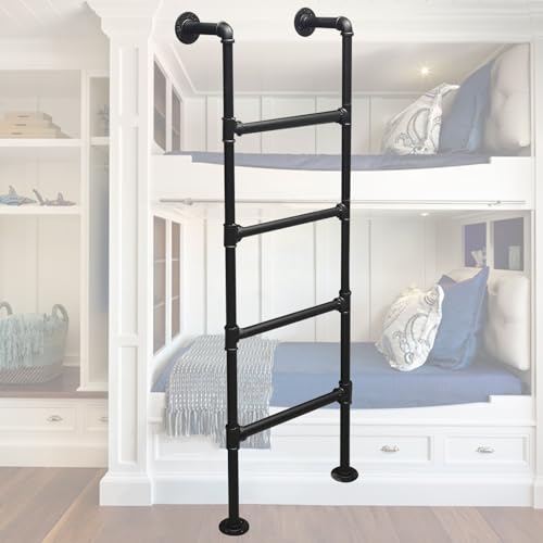 Échelle pour lit superposé en métal robuste pour loft et camping-car - 2