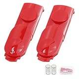 V11 V10 Ersatzteile, Schalter Reparieren für Dyson Staubsauger Ersatzteile, Clip Latch tab Button mit Feder für Dyson Ersatzteile, Staubsauger Zubehör Verstärkter Druckknopf Einfache Wartung 2er Set
