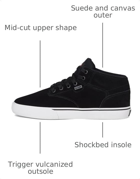 Image of Globe Men's Motley Mid Skate Shoe