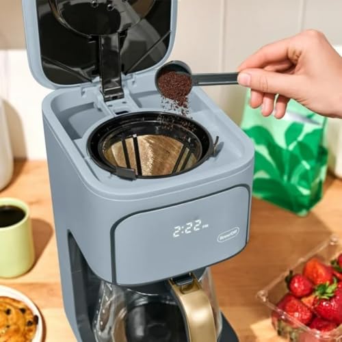 Image of 12 Cup Programmable Coffee Maker, by Drew Barrymore (Cornflower Blue)