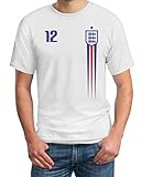 England EM Shirt Trikot 2021 Fanshirt Fanartikel T-Shirt X-Large Weiß